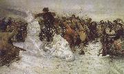Vasily Surikov The Taking of the Snow china oil painting artist